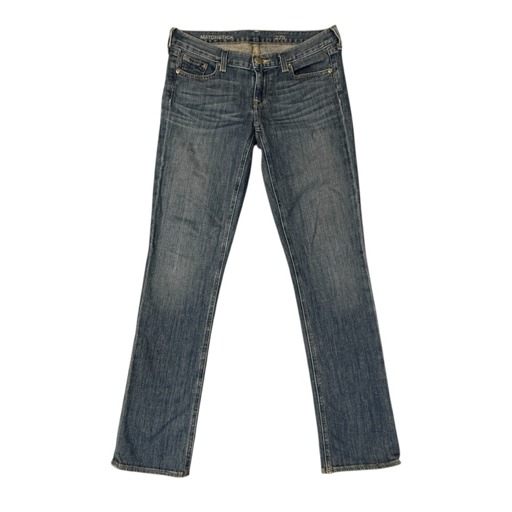 J. Crew Toothpick Straight Low Rise Blue Jeans Size 27S #1825